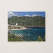 Italien, Sardinien, Teulada. Spanischer Turm. Puzzle (Horizontal)