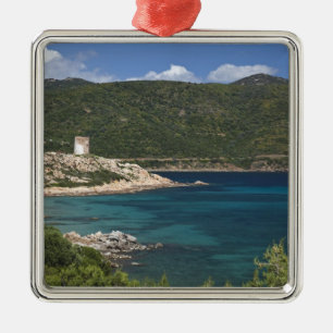 Italien, Sardinien, Teulada. Spanischer Turm. Silbernes Ornament