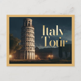 Italien Schiefer Turm von Pisa Postkarte