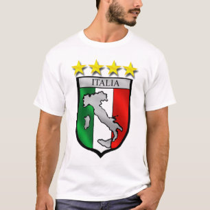 Italien-Schild Italien-Flaggenitalien-Karte T-Shirt