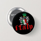 Italien-Schild-Knopf Button (Vorne & Hinten)