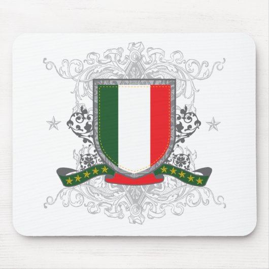 Italien-Schild Mousepad (Vorne)