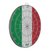 "Italien schlägt!" Patriotisch Dartscheibe (Vorderseite Links)