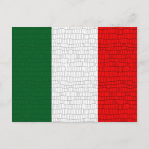 Italien - Schlangenfell Postkarte