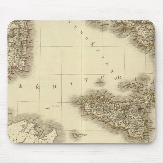 Italien, Schweiz, Illyria Nord Mousepad (Vorne)