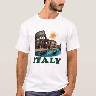 Italien Sehenswürdigkeit Passion T - Shirt Design