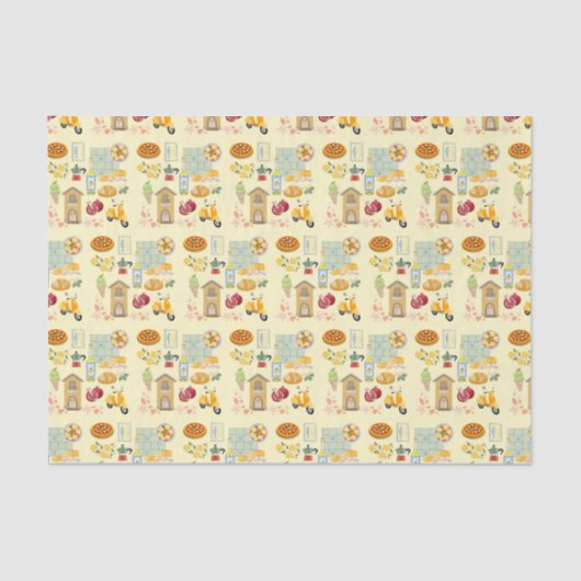 Italien Seidenpapier (Vorderseite)