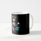 Italien Shirt-Flag-Splash für Fußball Kaffeetasse (VorderseiteRechts)