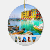 Italien Sirmione Gardasee Keramik Ornament (Links)