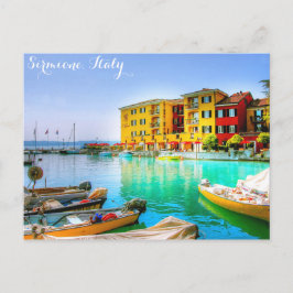 Italien Sirmione Gardasee Postkarte