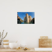 Italien, Sirmione, Gardasee, Scaliger Poster (Küche)