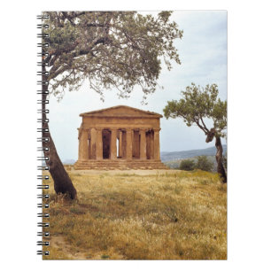 Italien, Sizilien, Agrigento. Die Ruinen der 2 Notizblock