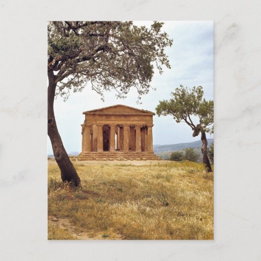 Italien, Sizilien, Agrigento. Die Ruinen der 2 Postkarte (Vorderseite)