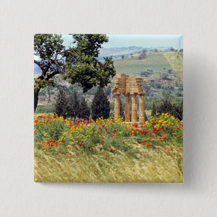 Italien, Sizilien, Agrigento. Die Ruinen der Button