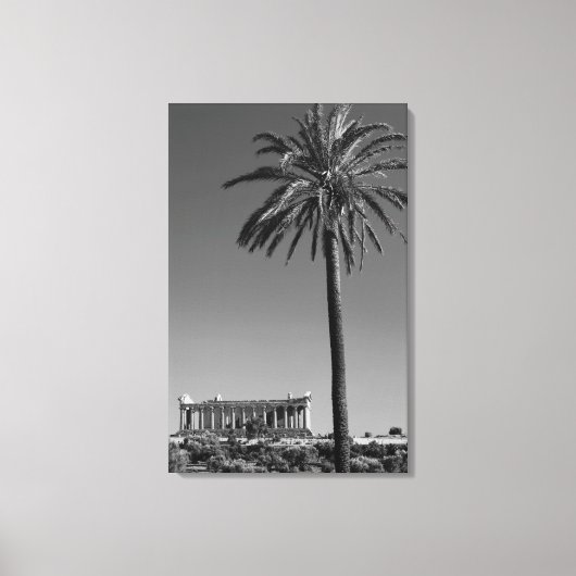 Italien, Sizilien, Agrigento, La Valle dei Templi, Leinwanddruck (Vorderseite)