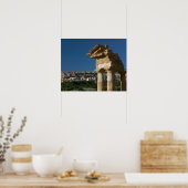 Italien, Sizilien, Agrigento, La Valle dei Templi, Poster (Küche)