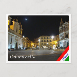 Italien - Sizilien - Caltanissetta - Postkarte