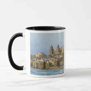 Italien, Sizilien, Cefalu, Blick mit Dom von 2 Tasse