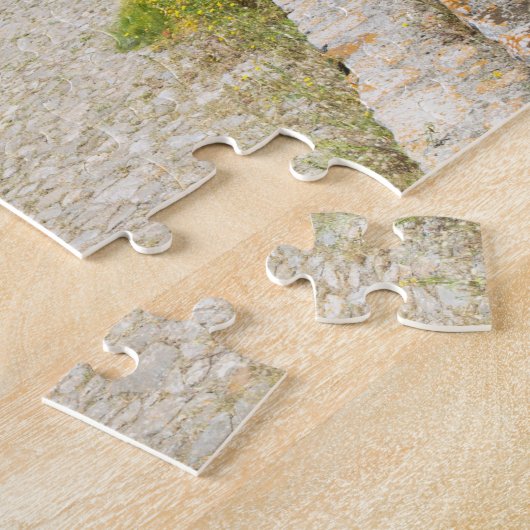 Italien, Sizilien, Cefalu, Cliffside Walkway, La Puzzle (Seite)