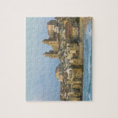 Italien, Sizilien, Cefalu, View with Duomo ab 2 Puzzle (Vertikal)