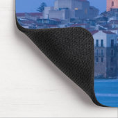 Italien, Sizilien, Cefalu, View with Duomo aus Mousepad (Ecke)