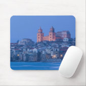 Italien, Sizilien, Cefalu, View with Duomo aus Mousepad (Mit Mouse)