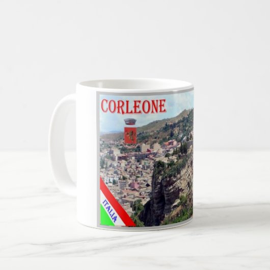 Italien - Sizilien - Corleone - Kaffeetasse (Vorderseite Links)