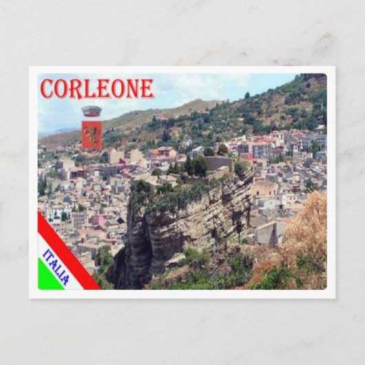 Italien - Sizilien - Corleone - Postkarte (Vorderseite)