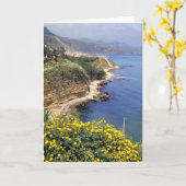 Italien, Sizilien. Die Nordküste Siziliens Karte (Gelbe Blume)