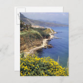 Italien, Sizilien. Die Nordküste Siziliens Postkarte (Vorne/Hinten)