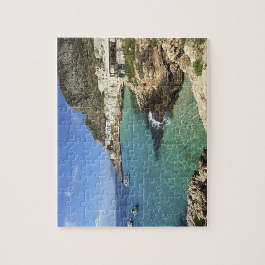 Italien, Sizilien, Egadi-Inseln, Levanzo, Puzzle (Vertikal)