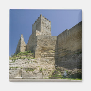 Italien, Sizilien, Enna, Calascibetta, Castello di Magnet