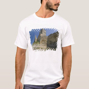Italien, Sizilien, Enna, Calascibetta, Castello di T-Shirt