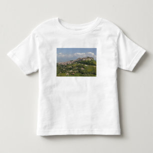Italien, Sizilien, Enna, Calascibetta, Morgenansic Kleinkind T-shirt
