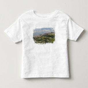 Italien, Sizilien, Enna, Calascibetta, Morgenansic Kleinkind T-shirt