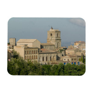 Italien, Sizilien, Enna, Stadtansicht von Rocca di Magnet