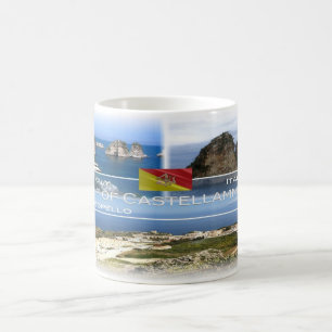 Italien - Sizilien - Golf von Castellammare - Kaffeetasse