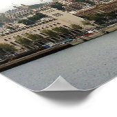 Italien - Sizilien - Messina - Stadtbild - Poster (Ecke)