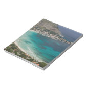 Italien, Sizilien, Mondello, Aussicht vom Strand Notizblock (Rotiert)