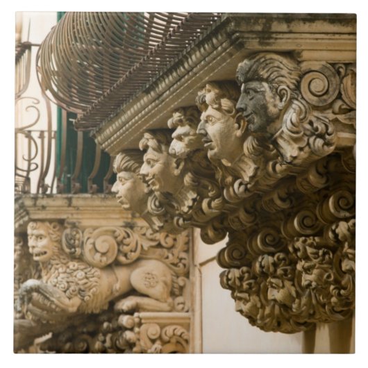 ITALIEN, Sizilien, NOTO: Die schönste Barockstadt Fliese (Vorderseite)