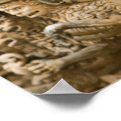 ITALIEN, Sizilien, NOTO: Die schönste Barockstadt  Poster (Ecke)