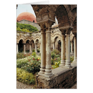 Italien, Sizilien, Palermo. Die Kreuzgänge bleiben