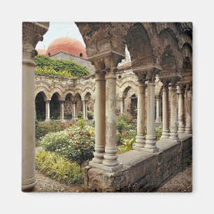 Italien, Sizilien, Palermo. Die Kreuzgänge sind er Magnet