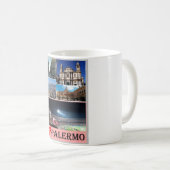Italien - Sizilien - Palermo - I Liebe - Kaffeetasse (VorderseiteRechts)