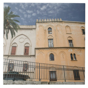 Italien, Sizilien, Palermo, Palazzo dei Normanni Fliese