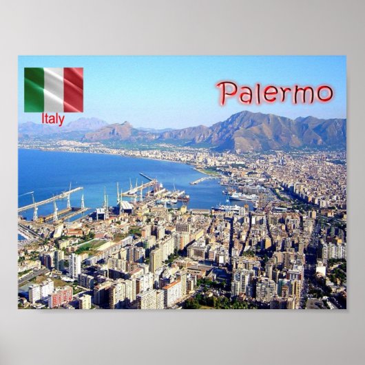 Italien - Sizilien - Palermo - Poster (Vorne)