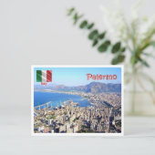 Italien - Sizilien - Palermo - Postkarte (Stehend Vorderseite)