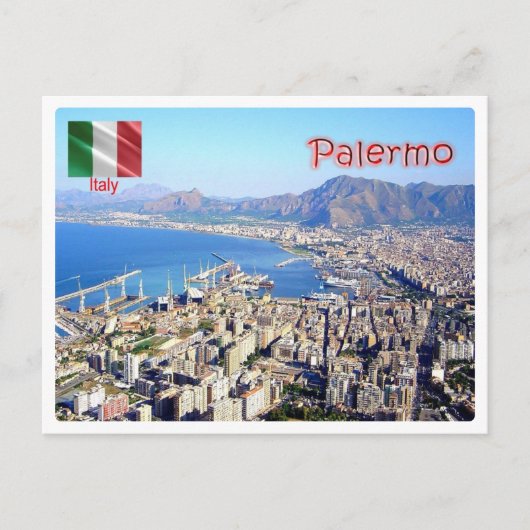 Italien - Sizilien - Palermo - Postkarte (Vorderseite)