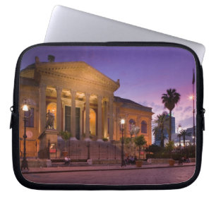 Italien, Sizilien, Palermo, Teatro Massimo Opera Laptopschutzhülle