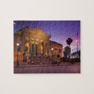 Italien, Sizilien, Palermo, Teatro Massimo Opera Puzzle